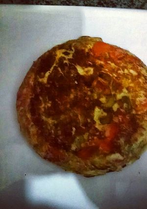 Una foto de Tortilla de zanahoria