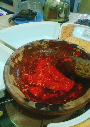 Foto resep Sambal Terasi (versi goreng)