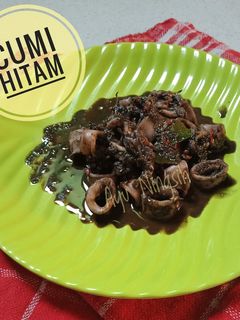 Foto resep Cumi hitam