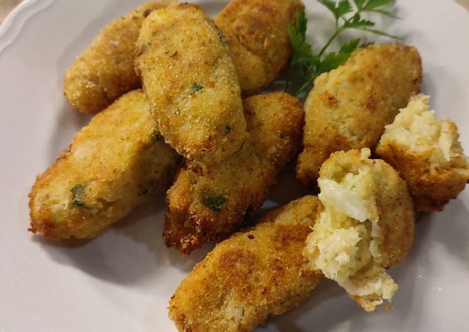 Crocchette di patate e cavolfiore