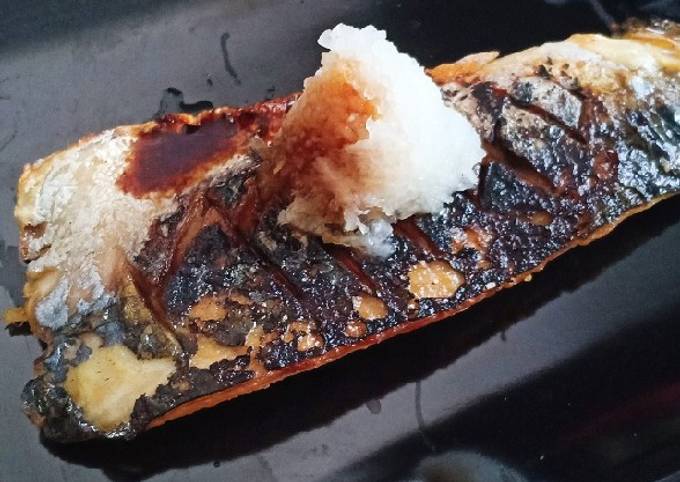 Cara Membuat Grilled Mackerel 🐟 Saba Shioyaki Gampang