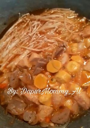 Foto resep Enoki pedas mantab
