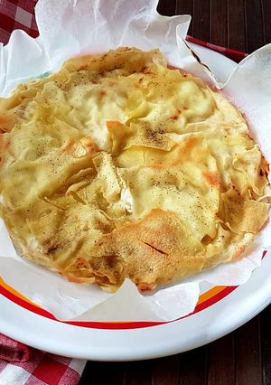 Foto di Focaccia con pane Carasau