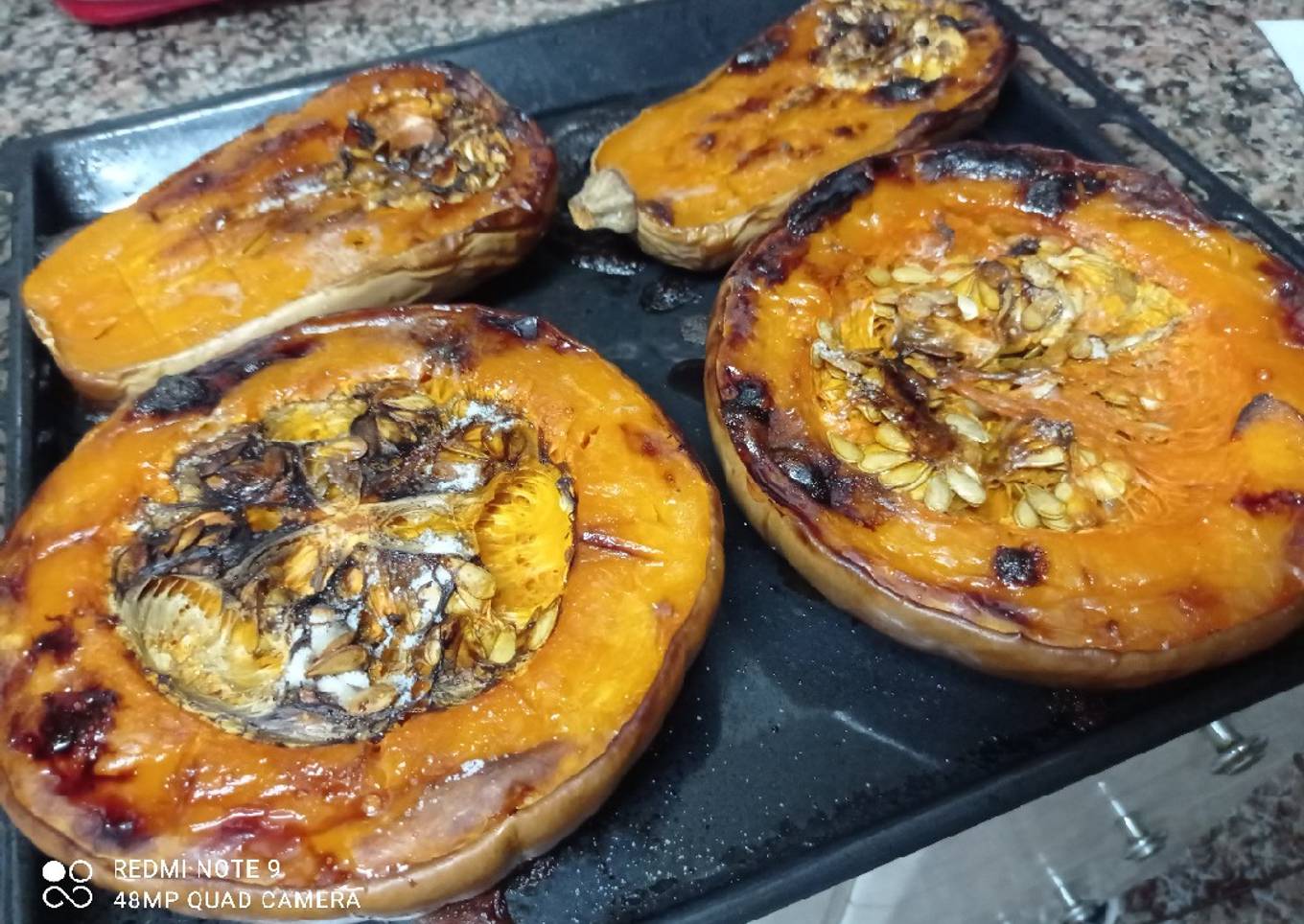 Calabaza al horno