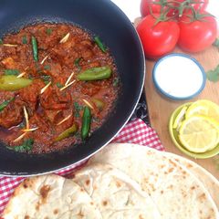 A picture of Mutton Shinwari karahi.