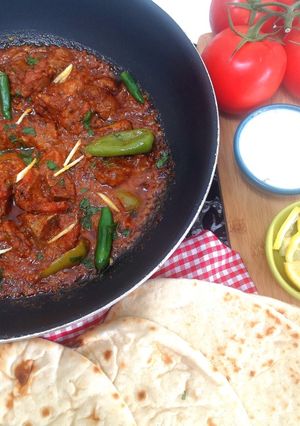 A picture of Mutton Shinwari karahi.