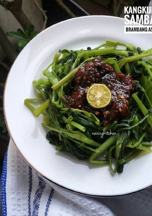 Foto resep Kangkung sambal brambang asem