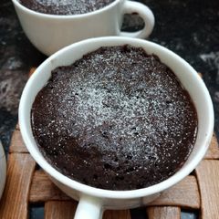 A picture of Chocolate mug cake.