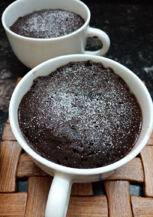 A picture of Chocolate mug cake.