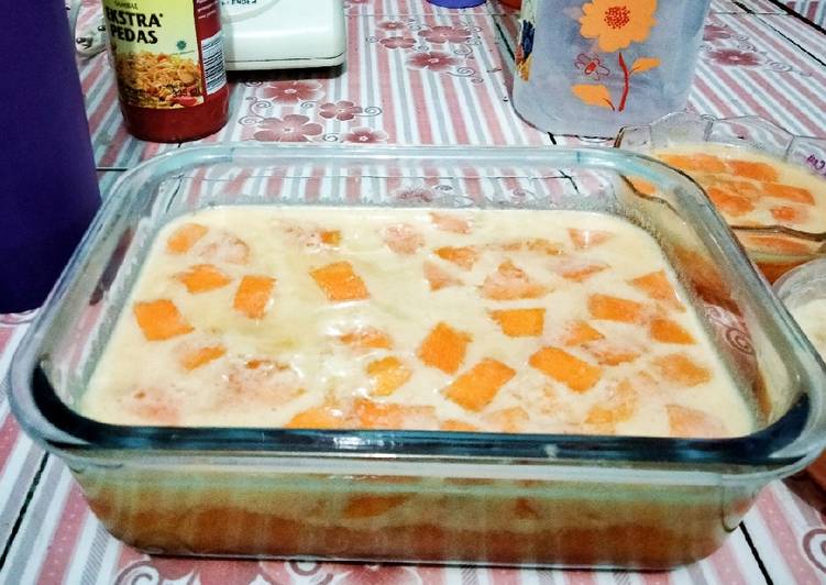 Puding mangga lezatos