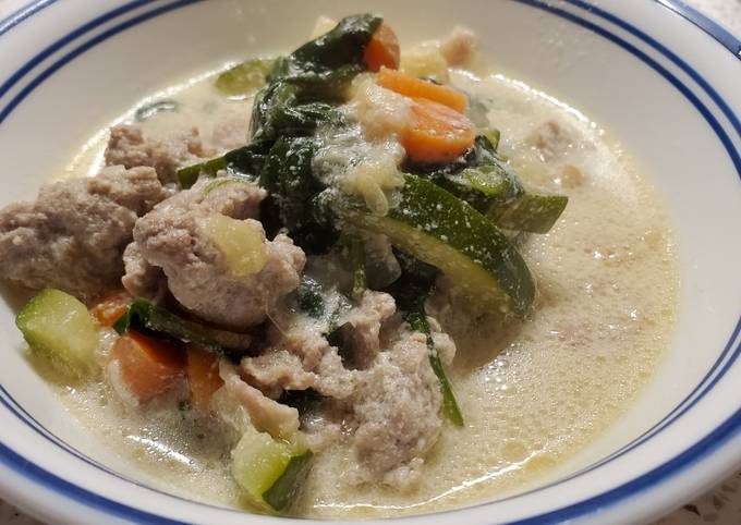 Hearty Ground Turkey Vegetable Soup