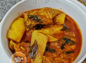 Gambar Kari Ayam (Tanpa Santan)