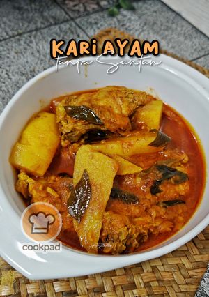 Gambar Kari Ayam (Tanpa Santan)