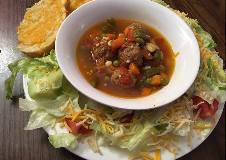 Step-by-Step Guide to Prepare Speedy Meatball soup