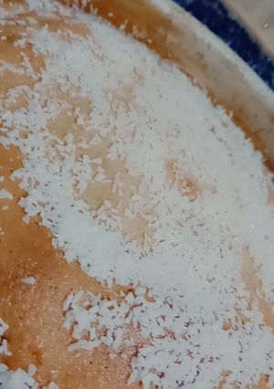 صورة لوصفة كيكه جوز الهند