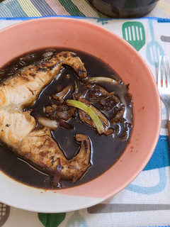 慢食優鮮/家庭私房紅燒鱘龍魚 (輪切) 的食譜成品照片