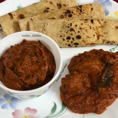 A picture of Punjabi Dum Aloo.