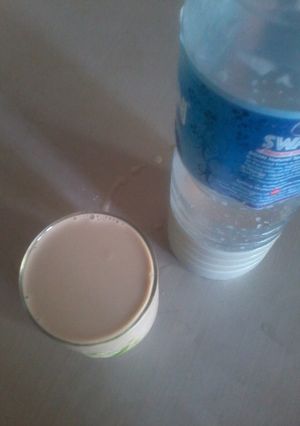 A picture of Tiger-nut juice(kunu aya).