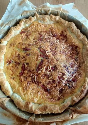 Une photo de Quiche aux lardons