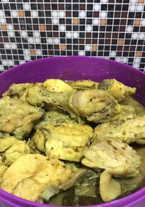Foto resep Ayam ungkep siap goreng