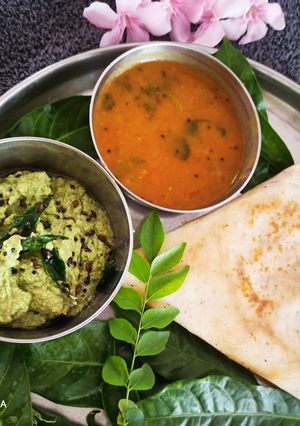 चीज़ मसाला डोसा वीथ सांबर (cheesy masala dosa with sambar recipe in Hindi) रेसिपी मुख्य फोटो