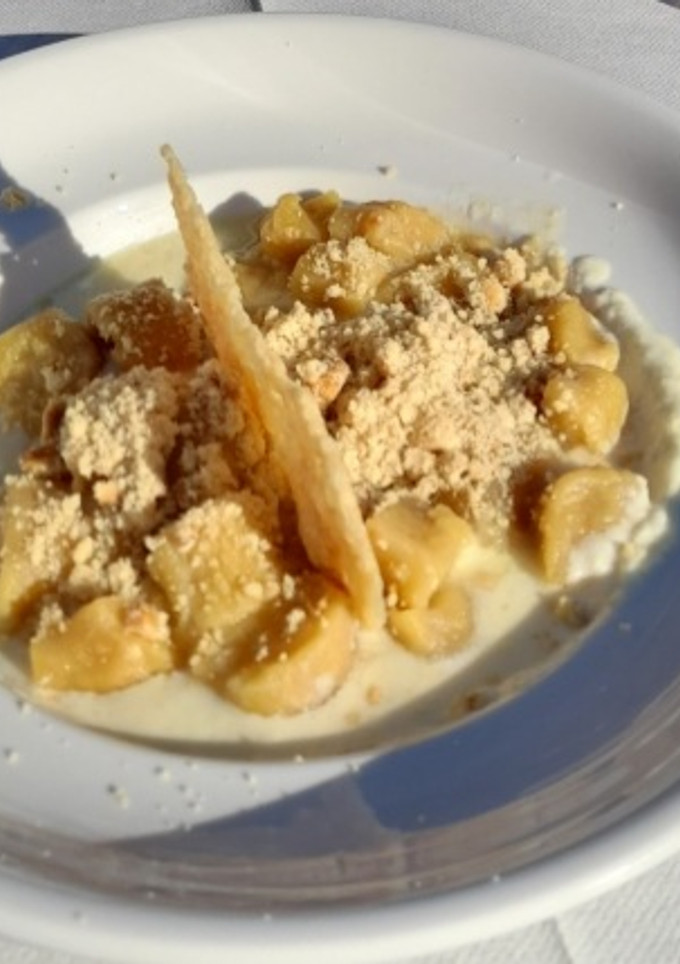Foto di Gnocchi con crema di gorgonzola e grattugiato di noci 🥜🧀