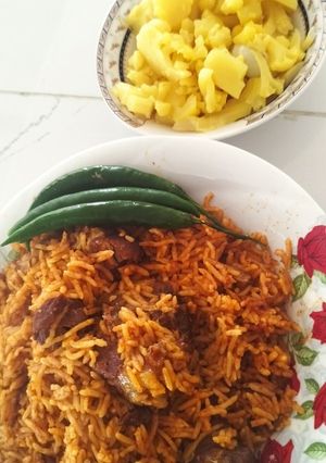 عکسی از دستور دمپخت گوشت