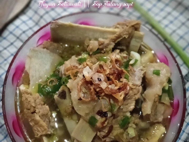 Langkah Mudah untuk Membuat Resep Sop Tulang Sapi Simpel yang Menggugah Selera Anti Ribet, Bisa Manjain Lidah