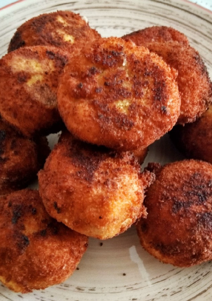 Una foto de Croquetas de berenjena y queso