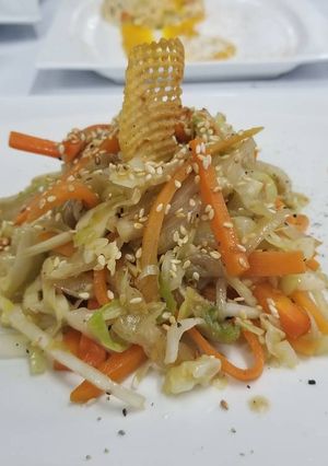 Una foto de Salteado de vegetales