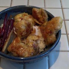 A picture of Lemon Orange Fried Chicken.