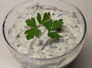 A picture of dill dip