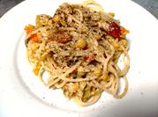 Zdjęcie: z makaronem spaghetti
