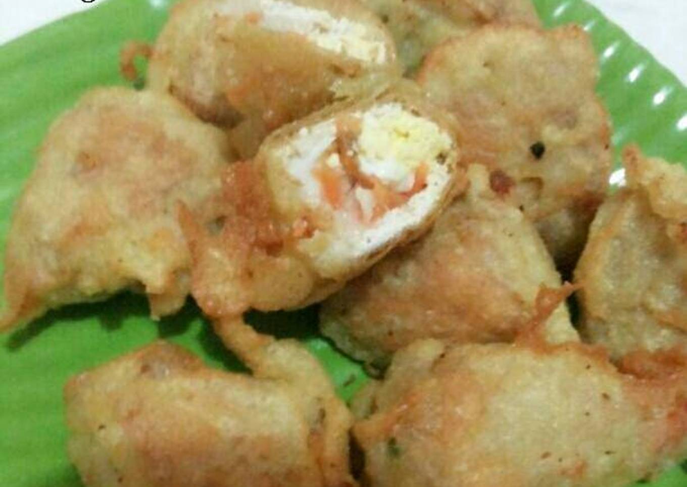 Tahu pong isi telur puyuh