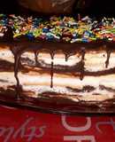 Torta de galletas de agua