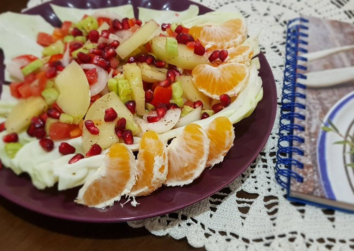 Armenian cucumber and Pepino fresh salad #mycookboom
