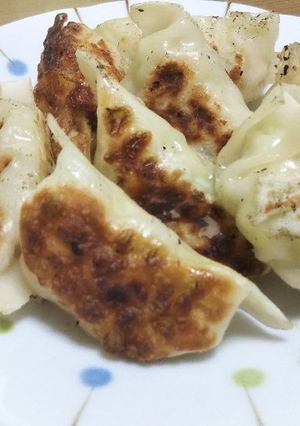 A picture of Easy Chicken Gyoza.