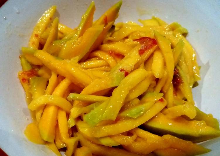 Resep Sambel mangga keweni Anti Gagal