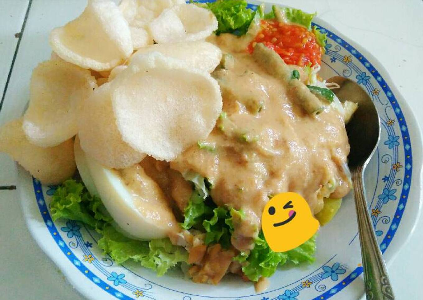 Gado-gado Jawa Timur sepecial