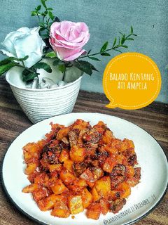 Foto resep Balado Kentang Ati Ampela