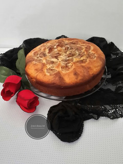 عکسی از دستور کیک موز دو رنگ