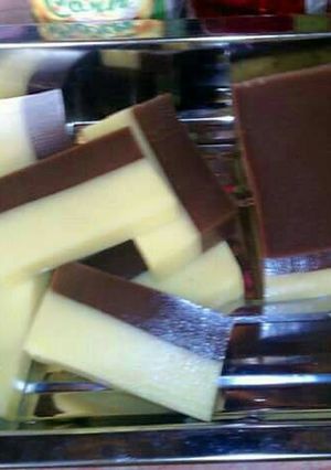 Foto resep Puding mentega coklat