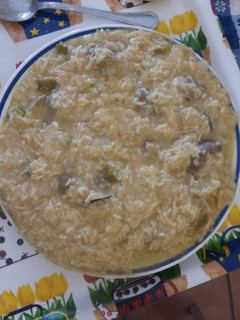 Una foto de Fideos de sopa con almejas chirla