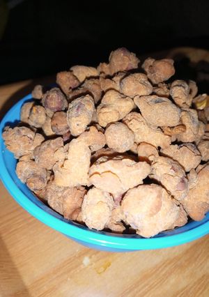 A picture of Peanut burger.