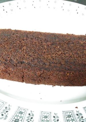Una foto de Bizcocho vegano de chocolate sin gluten