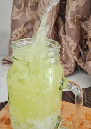 Foto resep Nutrisari Asem Nata de Coco