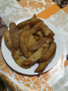 Una foto de Patatas asadas picantona especiadas