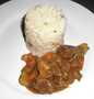 Easy Way Make Beef stew with Savoury Rice the So Delicious You can take Joss in your mouth