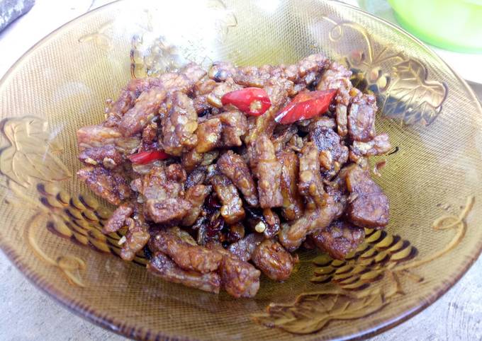 Ternyata ini lho! Resep gampang buat Oreg tempe sederhana dan enak yang enak