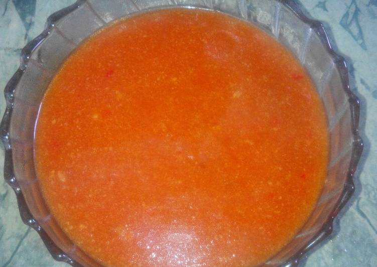 Resep Saus Kacang Mix Sambal N Saus Tomat Oleh Ainur Roichatin Cookpad